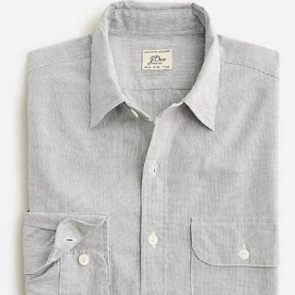 J. Crew Other - J. Crew Two Pocket Workshirt in Hickory Stripe